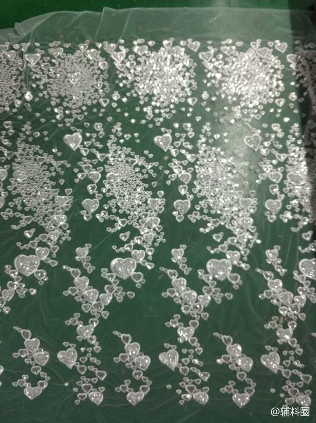 汕头花边厂家可生产珠子绣 珠片绣 绳子绣 珠链绣 水溶浮花 网布热 辅料圈